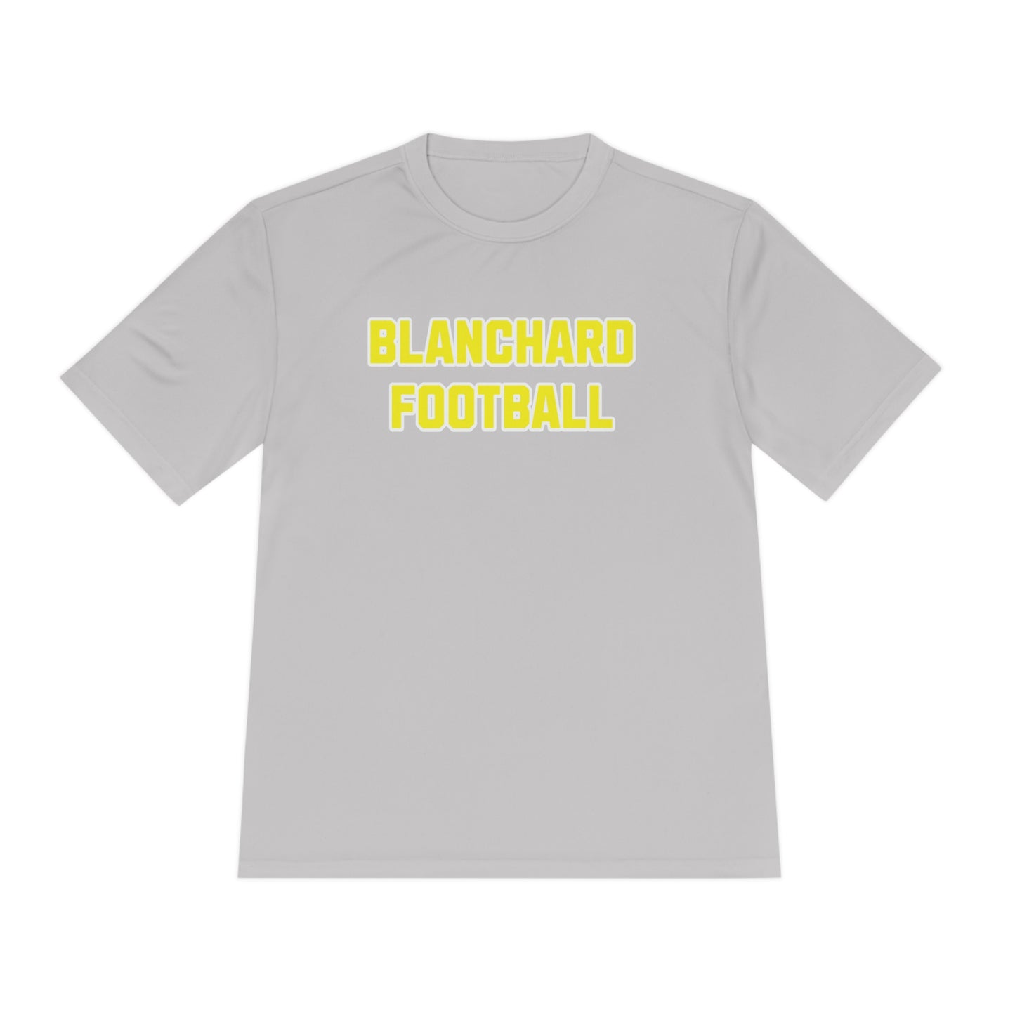 Unisex Moisture Wicking Tee adult Blanchard Football